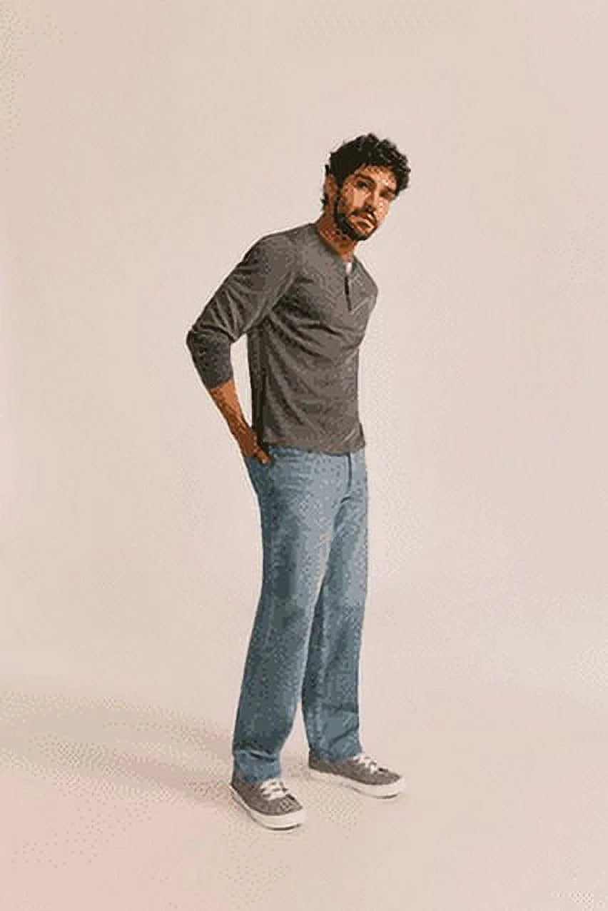 Men'S and Big Men'S Relaxed Fit Jeans with Flex